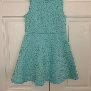 GIRLS size 7/8 M Blue Dress